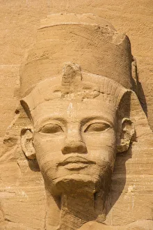 Images Dated 12th June 2017: Egypt, Abu Simbel, The Great Temple, known as Temple of Ramses II