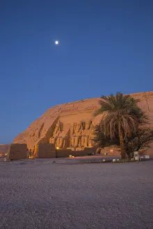 Images Dated 12th June 2017: Egypt, Abu Simbel, The Great Temple, known as Temple of Ramses II