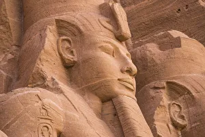 Images Dated 12th June 2017: Egypt, Abu Simbel, The Great Temple, known as Temple of Ramses II