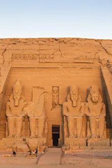 Egypt, Abu Simbel, The Great Temple, known as Temple of Ramses II