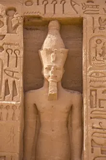 Egypt, Abu Simbel, The small temple -known as Temple of Hathor - dedicated to Nefertari