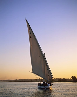 Felucca Prints: Egypt, Luxor