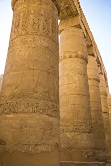 Egypt, Luxor, Karnak Temple, Hypostyle hall