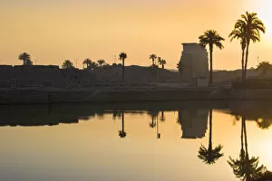 Egypt, Luxor, Karnak Temple, Sacred Lake