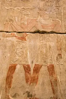 Egypt, Upper Egypt, Aswan, Khnum ruins on Elephantine Island
