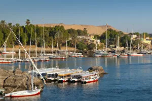 Images Dated 31st January 2011: Egypt, Upper Egypt, Aswan, River Nile