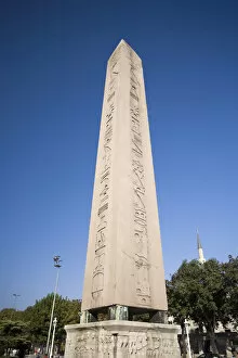 Images Dated 18th January 2008: Egyptian Obelisk, Sultanhamet, Istanbul, Turkey