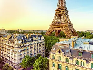 Eiffel Tower Prints: Eiffel Tower, Paris, France