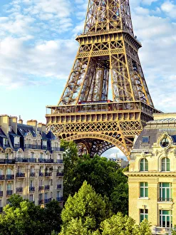 Eiffel Tower Prints: Eiffel Tower, Paris, France