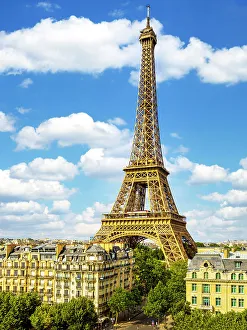 Paris Prints: Eiffel Tower, Paris, France