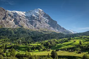 Grindelwald Prints: Eiger above Grindelwald, Berner Oberland, Switzerland