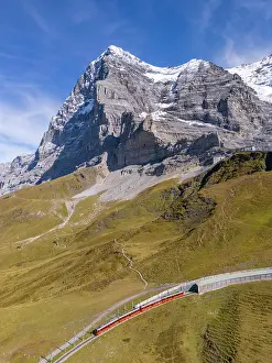 Eiger Prints: Eiger above Kleine Scheidegg, Berner Oberland, Switzerland