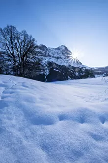 Eiger mountain, Grindelwald, Jungfrau Region, Berner Oberland, Switzerland