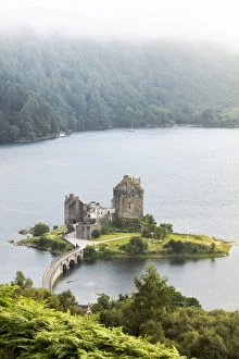 Eilean Donan Castle and Loch Duich, Highland Region, Scotland
