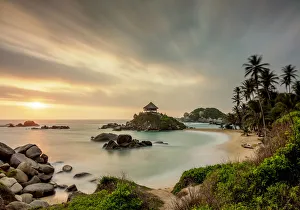 El Cabo San Juan del Guia beach at sunrise, Tayrona National Natural Park, Magdalena