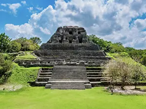 Plaza A Prints: El Castillo, Xunantunich Archaeological Site, Cayo District, Belize