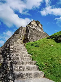 Archaeological Site Prints: El Castillo, Xunantunich Archaeological Site, Cayo District, Belize