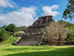 Plaza A Prints: El Castillo, Xunantunich Archaeological Site, Cayo District, Belize