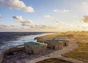 Morro Castle Prints: El Morro Castle at sunrise, Havana, La Habana Province, Cuba