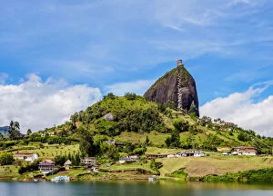 Images Dated 7th December 2018: El Penon de Guatape, Rock of Guatape, Antioquia Department, Colombia