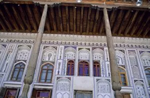 Central Asian Gallery: The elaborate tiled facade of Fayzulla Khujayev House