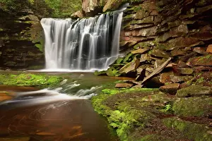 Cascade Prints: Elakala Falls, Blackwater Falls State Park, West Virginia, USA
