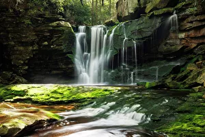 Eastern Usa Prints: Elekala Falls, Blackwater Falls State Park, West Virginia, USA