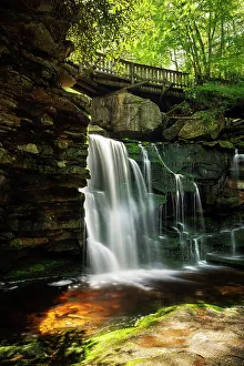 Virginia Prints: Elekala Falls, Blackwater Falls State Park, West Virginia, USA