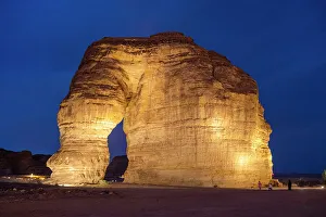 Jabal Alfil Prints: Elephant Rock (Jabal AlFil) near Al-Ula, Medina Province, Saudi Arabia