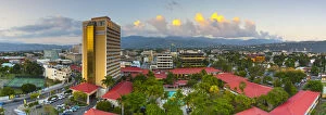 Elevaated view over central Kingston, St. Andrew Parish, Jamaica, Caribbean