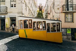 Images Dated 10th January 2019: Elevador da Bica, Lisbon, Portugal, Europe