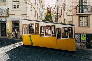 Images Dated 10th January 2019: Elevador da Bica, Lisbon, Portugal, Europe