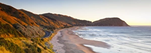 Images Dated 6th January 2014: Elevated view over Makorori Beach, Gisborne, East Cape, North Island, New Zealand