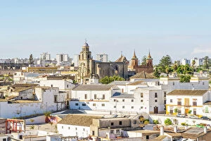 Images Dated 22nd May 2023: Elevated view over the old town of Jerez de la Frontera, Andalusia, Spain
