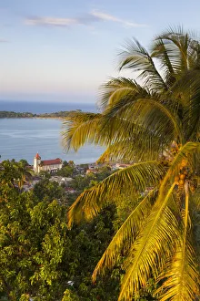 Images Dated 25th September 2012: Elevated view over Port Antonio, Portland Parish, Jamaica, Caribbean