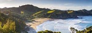 Elevated View Over Sandy Bay, Tutukaka Coast, Northland, North Island, New Zealand