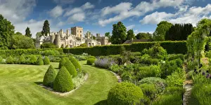 Elton Hall Gardens, Elton, Cambridgeshire, England