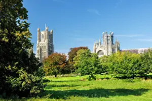 Cambridge Prints: Ely Cathedral, Ely, Cambridgeshire, England, UK