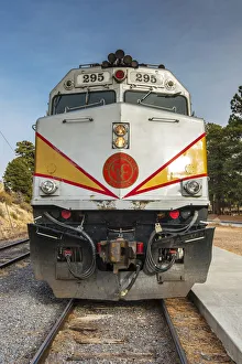 EMD F40PH diesel-electric locomotive, Grand Canyon Village, Arizona, USA EMD F40PH diesel-electric locomotive, Grand Canyon Village, Arizona, USA