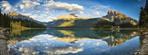 Emerald Lake Reflections, Yoho National Park, Alberta, Canada