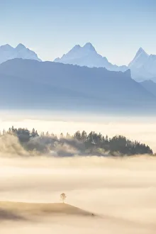 Above The Clouds Gallery: Emmental Valley and the Bernese Alps, Berner Oberland, Switzerland