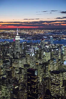 Empire State Building, Manhattan, New York City, New York, USA