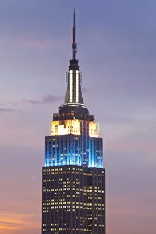 Images Dated 27th October 2011: Empire State Building, Manhattan, New York City, USA