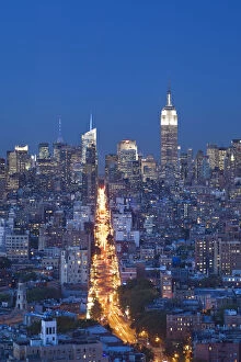 Traffic Collection: Empire State Building & Midtown skyline, Manhattan, New York City, USA
