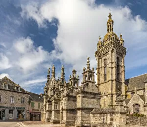 Bretagne Gallery: Enclosed parish of Saint-Thegonnec, Cotes-d Armor, Brittany, France