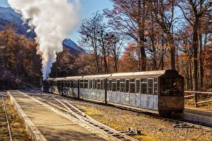 Andres Prints: End of the World Train, Ushuaia, Tierra del Fuego, Argentina