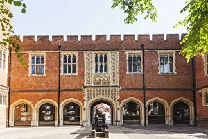 Images Dated 25th September 2017: England, Berkshire, Eton, Eton College, College Entrance