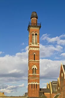 Images Dated 11th May 2010: England, Birmingham, Edgbaston, Waterworks Tower One of the 2 towers - said to have