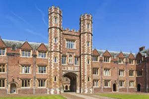 England, Cambridgeshire, Cambridge, St. Johns College, The First Court