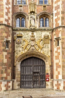 England, Cambridgeshire, Cambridge, St.Johns College, The Great Gate